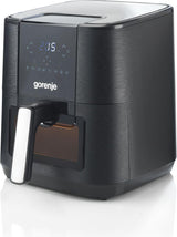 Gorenje AF1350DWB Enkelt 5,4 L Enkeltstående 1350 W Varmluftsteger Sort