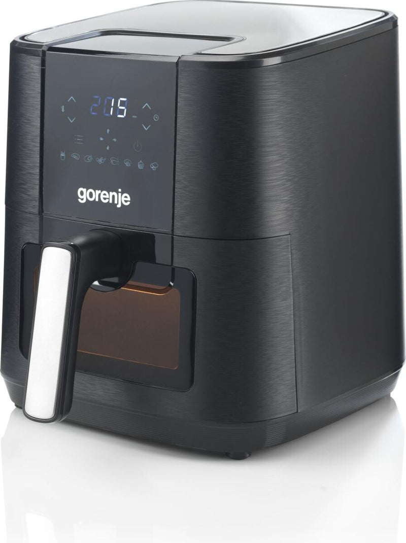 Gorenje AF1350DWB Enkelt 5,4 L Enkeltstående 1350 W Varmluftsteger Sort