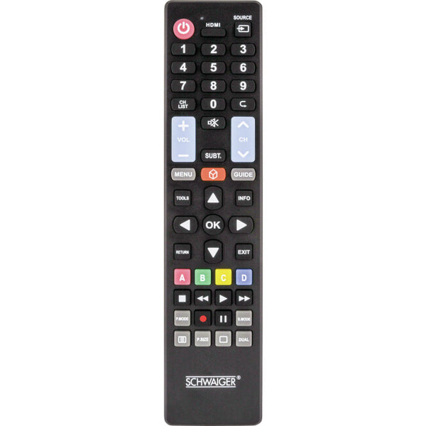 Schwaiger UFB100U533 fjernbetjening TV Tryk på knapper