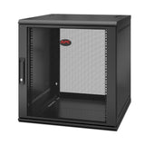 APC NetShelter 12U Vægmonteret stativ Sort