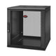 APC NetShelter 12U Vægmonteret stativ Sort