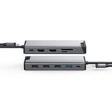 ALOGIC DV3 Ledningsført USB 3.2 Gen 1 (3.1 Gen 1) Type-C Sølv