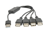 Prokord USB-0072 interface hub USB 2.0 Sort