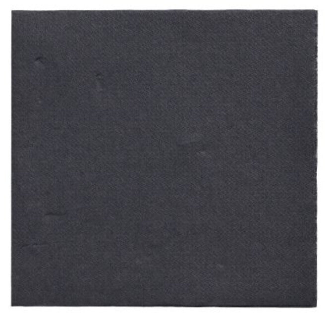 Papstar 89647 serviet 150 stk Sort Tekstil