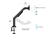 Multibrackets 9369 skærmbeslag og -stativer 81,3 cm (32") Skrivebord Sort