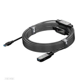 CLUB3D CAC-1406 USB-kabel USB 3.2 Gen 1 (3.1 Gen 1) 15 m USB A 5 Gbit/sek. Sort