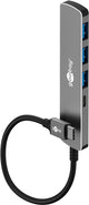 Goobay 79158 interface hub USB Type-C 5000 Mbit/s Grå