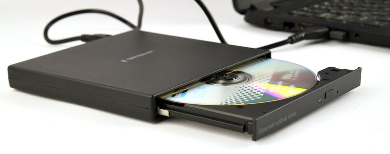 Gembird DVD-USB-04 optisk diskdrev DVD±RW Sort