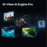 Hisense 55U7DS PRO 139,7 cm (55") 4K Ultra HD Smart TV Wi-Fi Sort