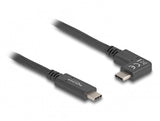 DeLOCK 80037 USB-kabel 1 m USB C 10 Gbit/sek. 60 W Sort