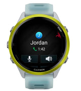 Garmin Forerunner 570 3,56 cm (1.4") AMOLED 47 mm Digital 454 x 454 pixel Berøringsskærm Hvid, Gul Wi-Fi GPS (satellit)