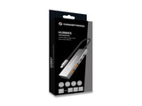 Conceptronic HUBBIES15G interface hub USB 3.2 Gen 2 (3.1 Gen 2) Type-C 10000 Mbit/s Grå