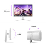 Philips Evnia 8000 32M2N8900/00 computerskærm 80 cm (31.5") 3840 x 2160 pixel 4K Ultra HD QD-OLED Hvid
