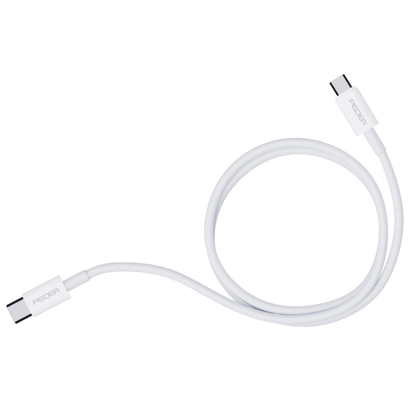 PEDEA 60040120 USB-kabel USB 2.0 1 m USB C 0,48 Gbit/sek. Hvid