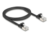 DeLOCK 81163 netværkskabel Sort 1 m Cat6a U/FTP (STP)