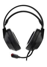 Deltaco Gaming DH220 USB Stereo Gaming Headset, RGB, Black