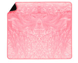 Deltaco Gaming PMP80 Gaming-musemåtte Large, 450 x 400 x 4 mm, syede kanter, pink