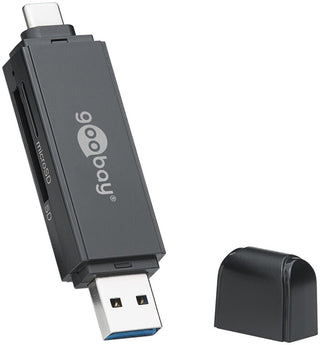 Goobay 58261 kortlæser USB Sort