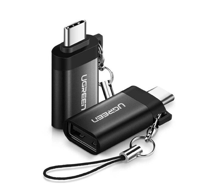 Ugreen 50283 kabel kønsskifter USB C USB A Sort