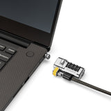 Kensington ClickSafe 3-i-1 kombinationslås til bærbar computer