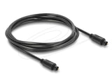 DeLOCK 90924 lydkabel 1,5 m Toslink Sort
