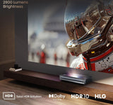 Hisense PX3 projektion-tv Ultrakort projektor med kort projiceringsafstand 2800 ANSI lumens UHD 4K (3840x2160) Sort, Mørkegrå