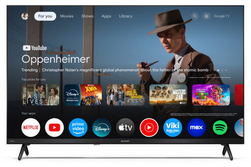 Sharp 32HF2265E TV 81,3 cm (32") HD Smart TV Wi-Fi Sort