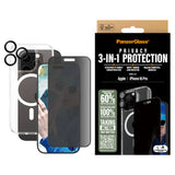 PanzerGlass ® 3-i-1 Privacy Beskyttelsespakke iPhone 16 Pro
