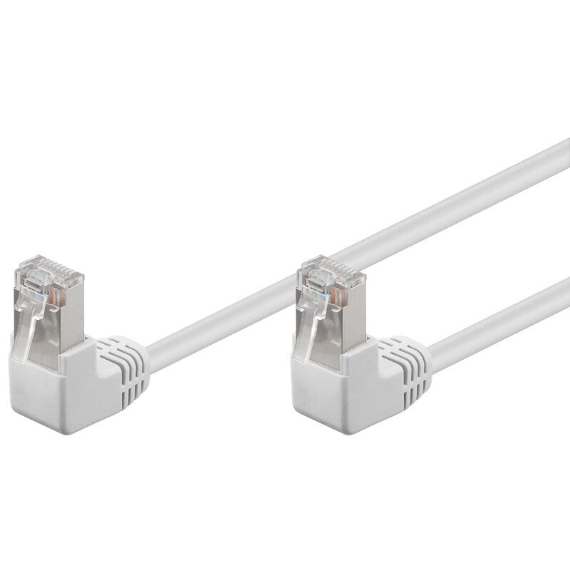 Goobay 96062 netværkskabel Hvid 1 m Cat5e F/UTP (FTP)
