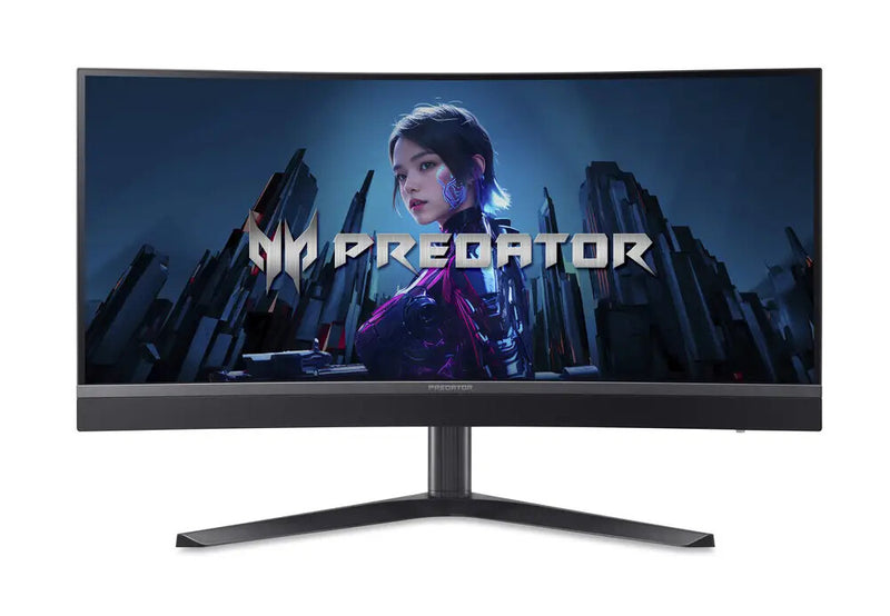 Acer Predator X34V3bmiiphuzx computerskærm 86,4 cm (34") 3440 x 1440 pixel UltraWide Quad HD LED Sort