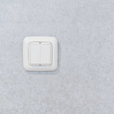Shelly BLU Wall Switch 4 lyskontakt Plast Elfenben