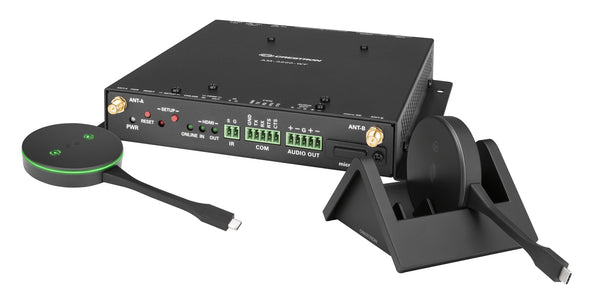 Crestron AM3-212-I KIT AV forlænger AV-modtager Sort