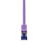 2Direct C6A049S netværkskabel Lilla 1,5 m Cat6a S/FTP (S-STP) Rund