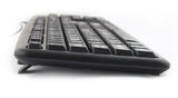 Esperanza EK129 tastatur HTPC USB QWERTY UK engelsk Sort
