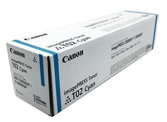 Canon T02 tonerpatron 1 stk Original Blå