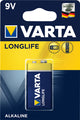 Varta Longlife Extra 9V Engangsbatteri Alkaline