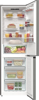Gorenje NRK61CS2XL4 Fritstående 300 L Grå, Rustfrit stål, Mørkegrå