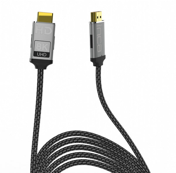 Inca IHM-03T HDMI-kabel 3 m HDMI Type A (Standard) Grå