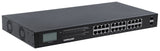 Intellinet 561242 netværksswitch Ikke administreret Gigabit Ethernet (10/100/1000) Strøm over Ethernet (PoE) 1U Sort