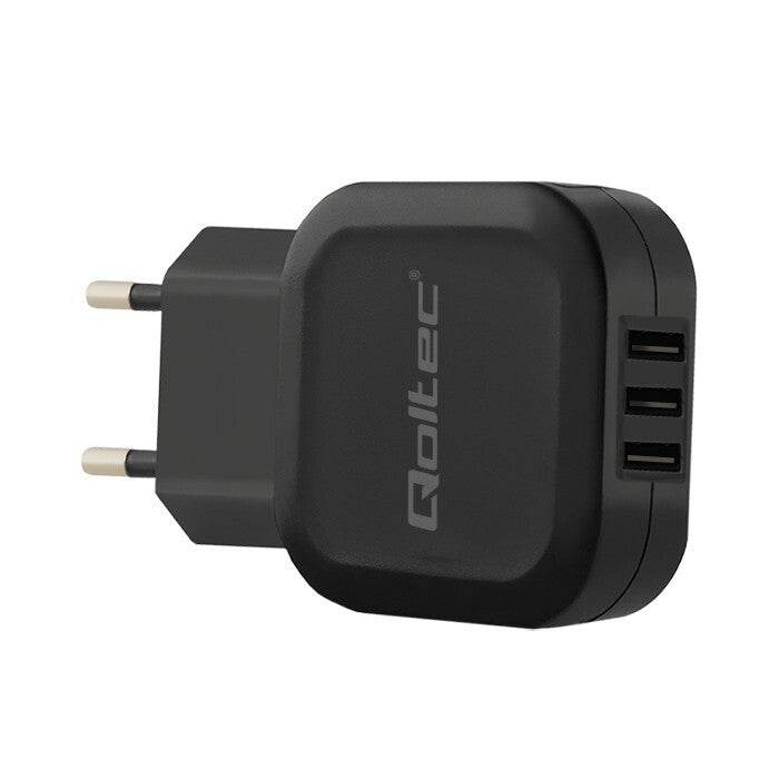 Qoltec 50191 oplader til mobil enhed Universel Sort Vekselstrøm Indendørs