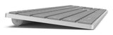 Microsoft Surface Keyboard (2nd Edition) tastatur Hjemme/kontor Bluetooth Nordisk Grå