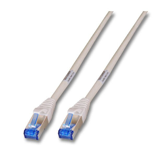 EFB Elektronik 10m Cat6a S/FTP netværkskabel Grå S/FTP (S-STP)