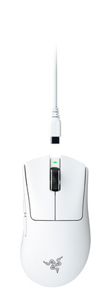 Razer DeathAdder V4 Pro mus Spil Højre hånd RF Wireless + USB Type-A Optisk 45000 dpi