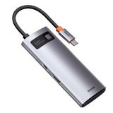 Baseus Metal Gleam USB 3.2 Gen 1 (3.1 Gen 1) Type-C Grå