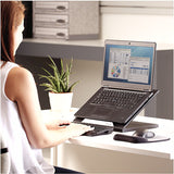 Fellowes Designer Suites Laptop stativ Sort 43,2 cm (17")