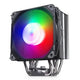 Phanteks Polar ST4 Processor Køleplade/køler 12 cm Sort 1 stk