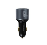 JOYROOM JR-CCN07 oplader til mobil enhed Universel Sort Cigartænder Hurtig opladning Automatisk