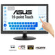 ASUS Touch VT169HE computerskærm 39,6 cm (15.6") 1920 x 1080 pixel Fuld HD LED Berøringsskærm Bordplade Sort