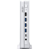 MSI PRO DP10 A14MG-007BEU PC/arbejdsstation Intel® Pentium® Gold G7400 1,1L størrelse PC Mini PC barebone Hvid