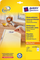 Avery L4737REV-10 print etiket Hvid